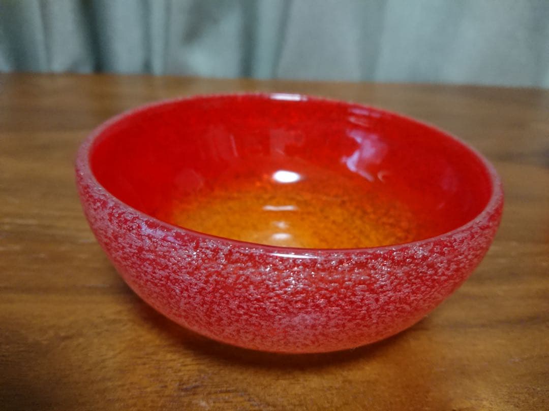 ✨新品未使用✨硝子工芸品 琉球ビードロ硝子 ボウル皿 セット
