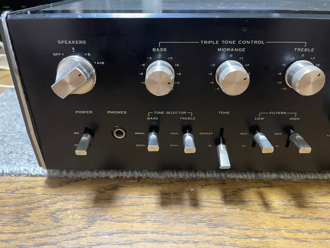 【動作品】SANSUIプリメインアンプ AU-6600