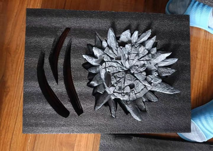 BLEACH 黒衣少年図 バラガン ガレージキット ガレキ スタチュー①