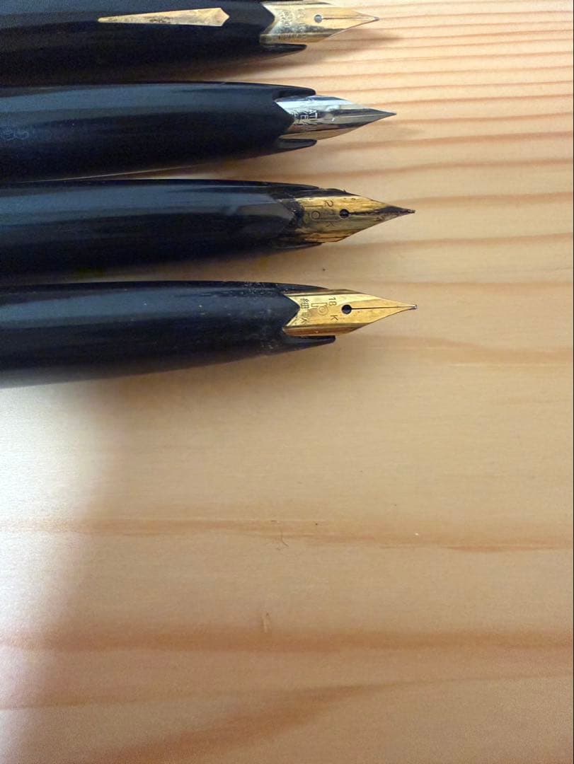 万年筆 セット 14k 18k 22k プラチナ