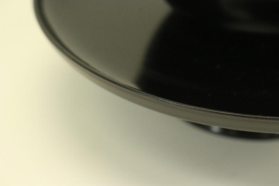 茶道具 天目茶碗 真塗台 揃 骨董 古美術(LC986)