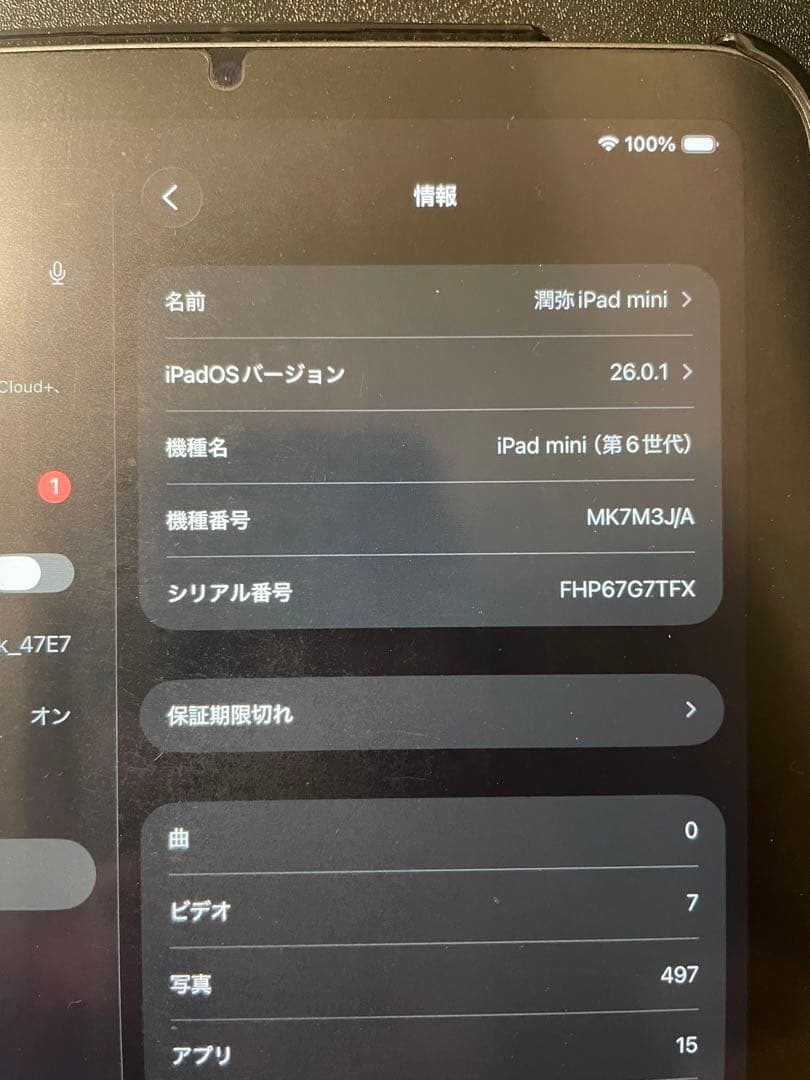 iPad本体 iPad mini6 64GB