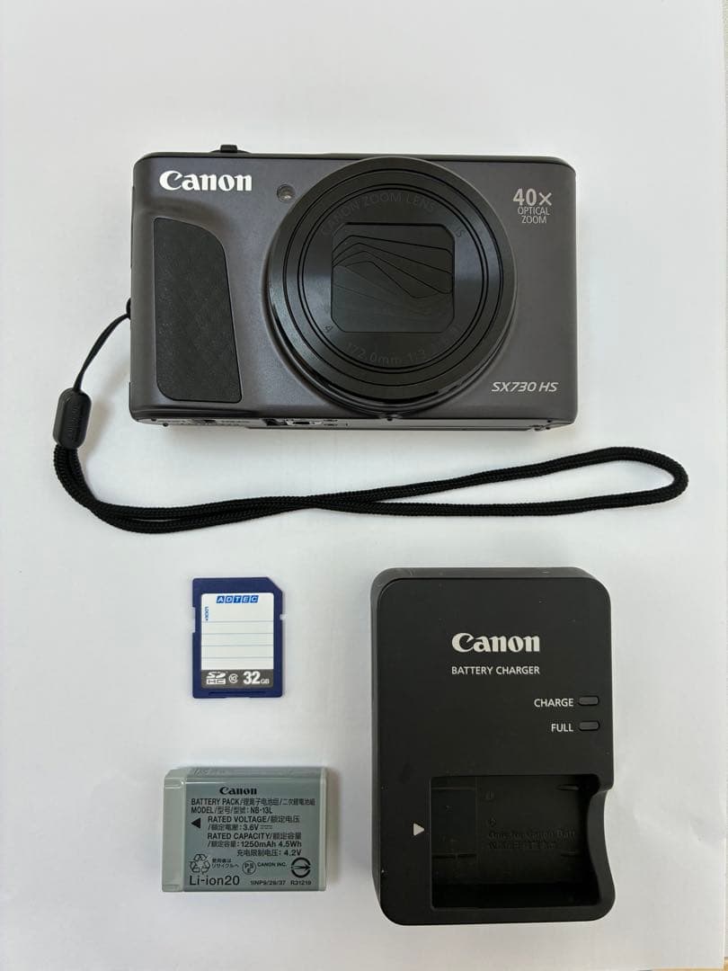 【訳あり】Canon PowerShot SX730 HS ブラック