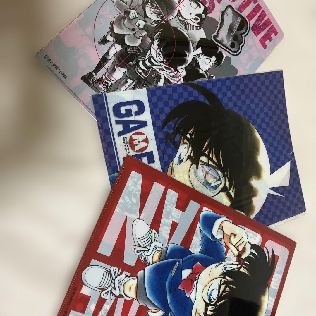 まとめ売り　名探偵コナン　　セット　コナン　クリアファイル　コナン探偵社