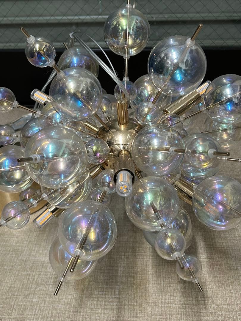 【引取限定】バブルシャンデリア　BALLON バロン　多灯ペンダントライト