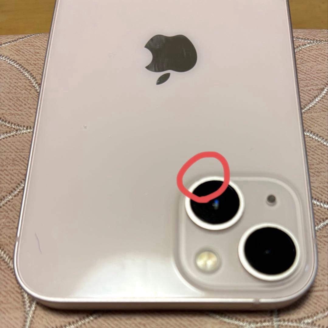 iPhone13 128GB ピンク 【バッテリー残量92% ジャンク扱い】