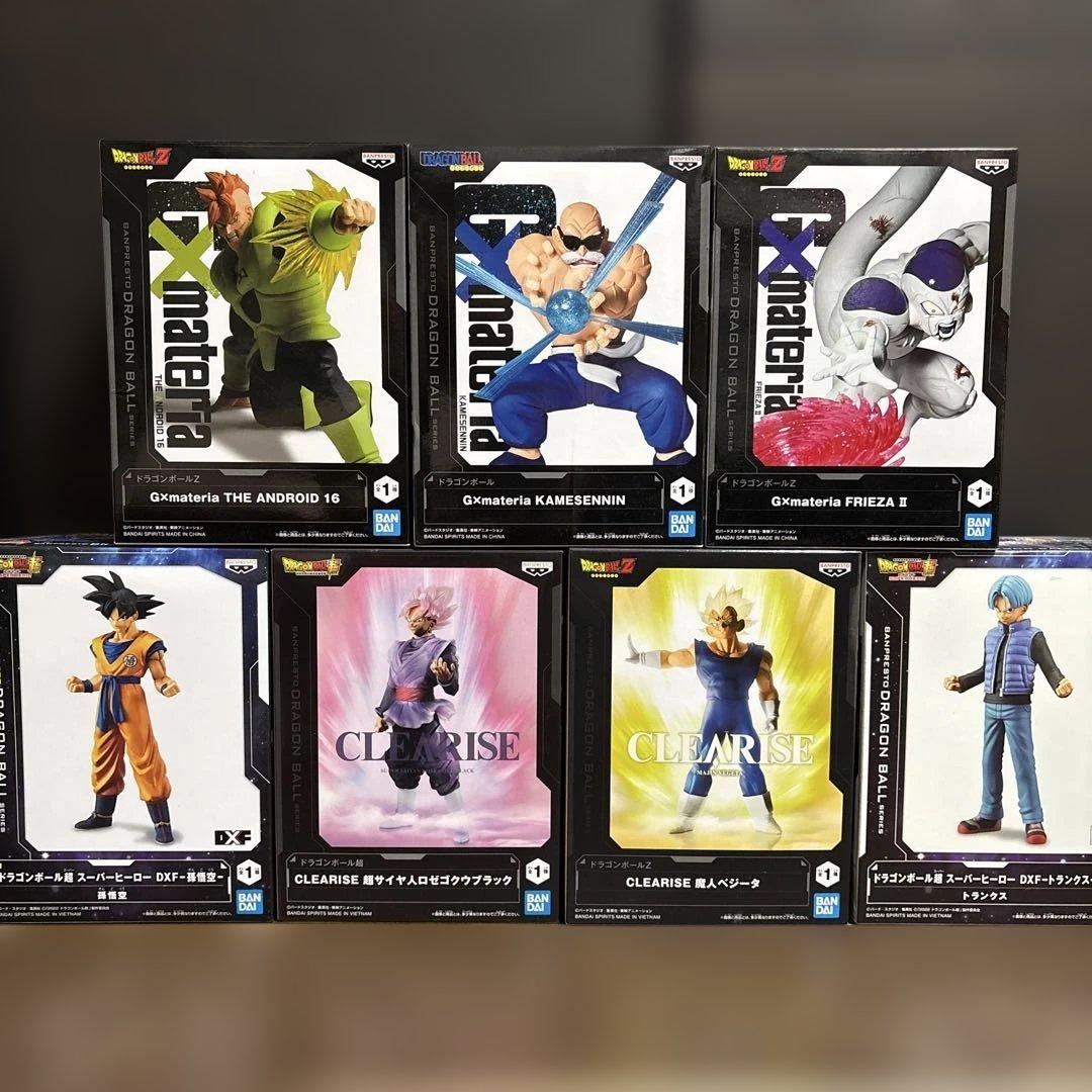 ドラゴンボール フィギュアセット Xmateria CLEARISE 他