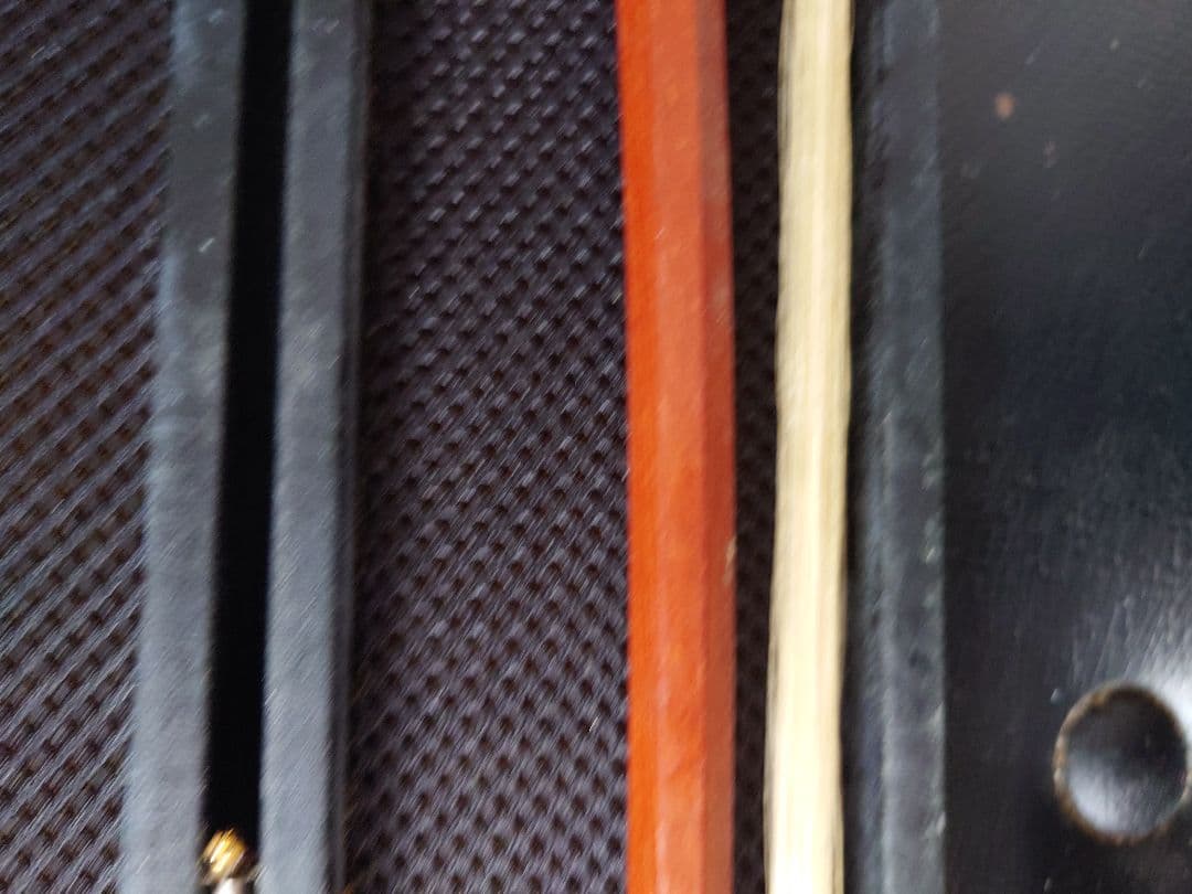 じ*ん様 フレンチスタイル　コントラバス弓 全長　70.5cm弓 ケース付