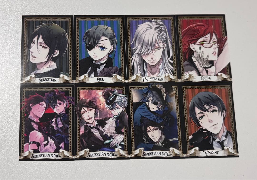 黒執事Black Label ビターラビット CAFE 特典フォトカード　8種