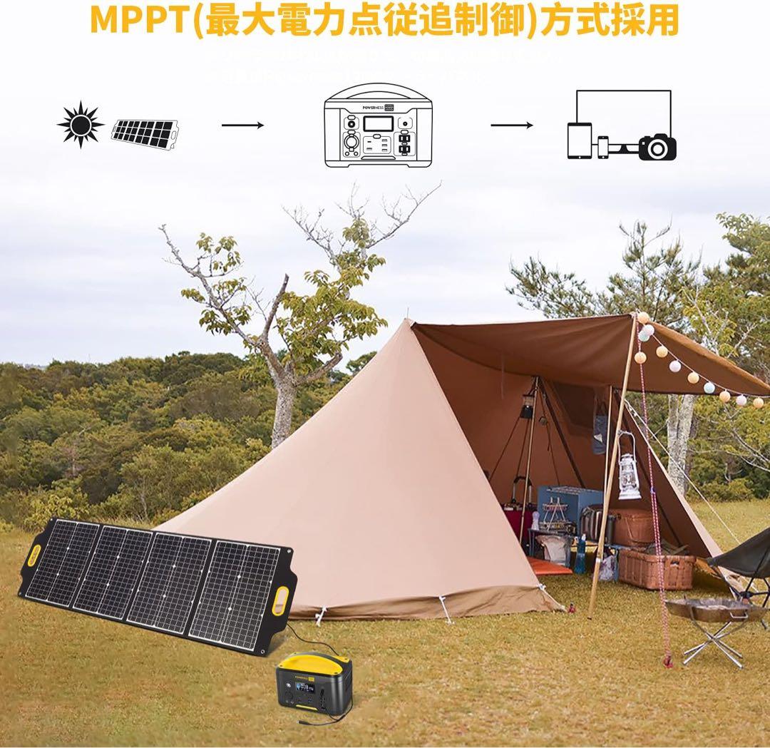 POWERNESS ポータブル電源 U500大容139200mAh/515Wh