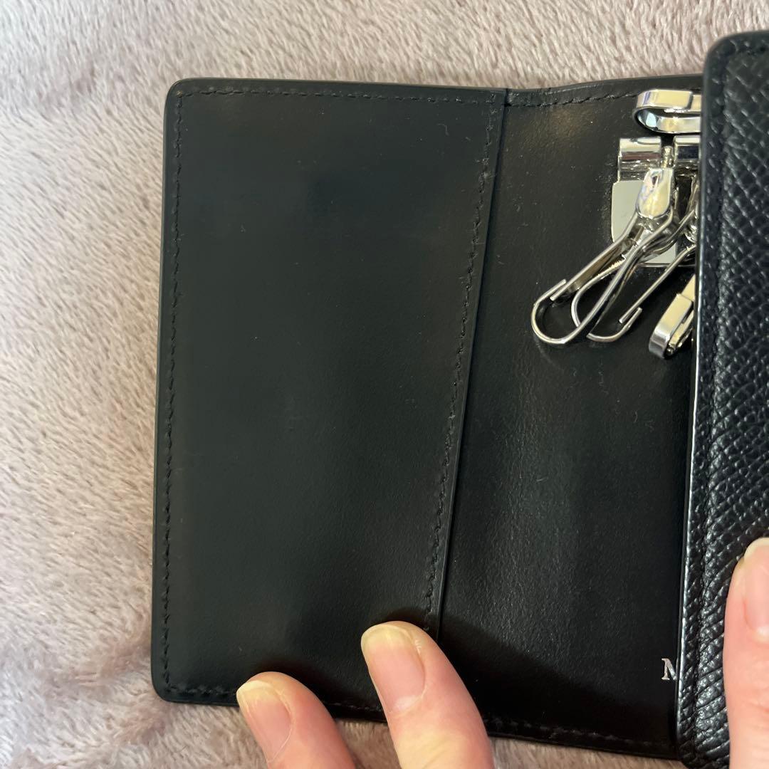 メゾンマルジェラ 4ステッチ 6連 キーケース キーホルダー キーフック