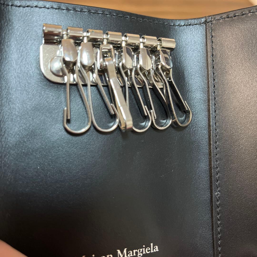 メゾンマルジェラ 4ステッチ 6連 キーケース キーホルダー キーフック