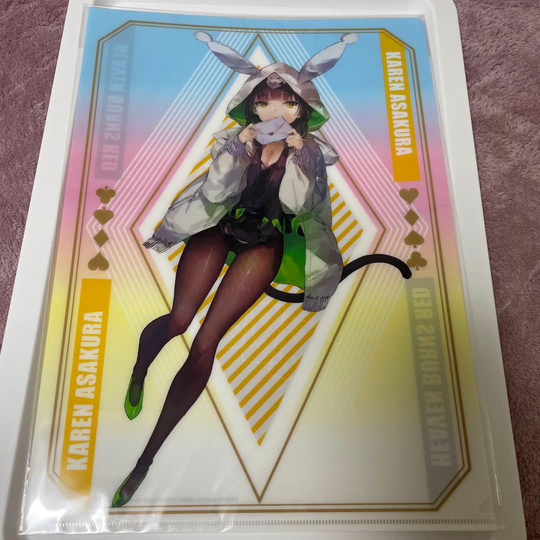 ヘブバン展限定♦︎匿名発送♦︎【ヘブンバーンズレッド】クリアファイル6枚セット