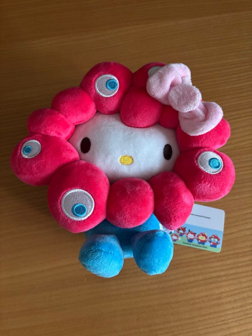 2025大阪万博 ミャクミャクなりきりぬいぐるみ　ハローキティM