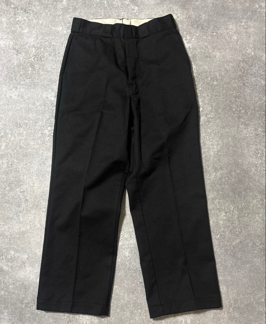 90s Dickies 874 USA製 w31 ブラック　神サイズ