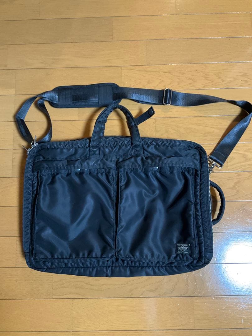 PORTER タンカー 3way ビジネスバッグ 【2層タイプ】 ブラック