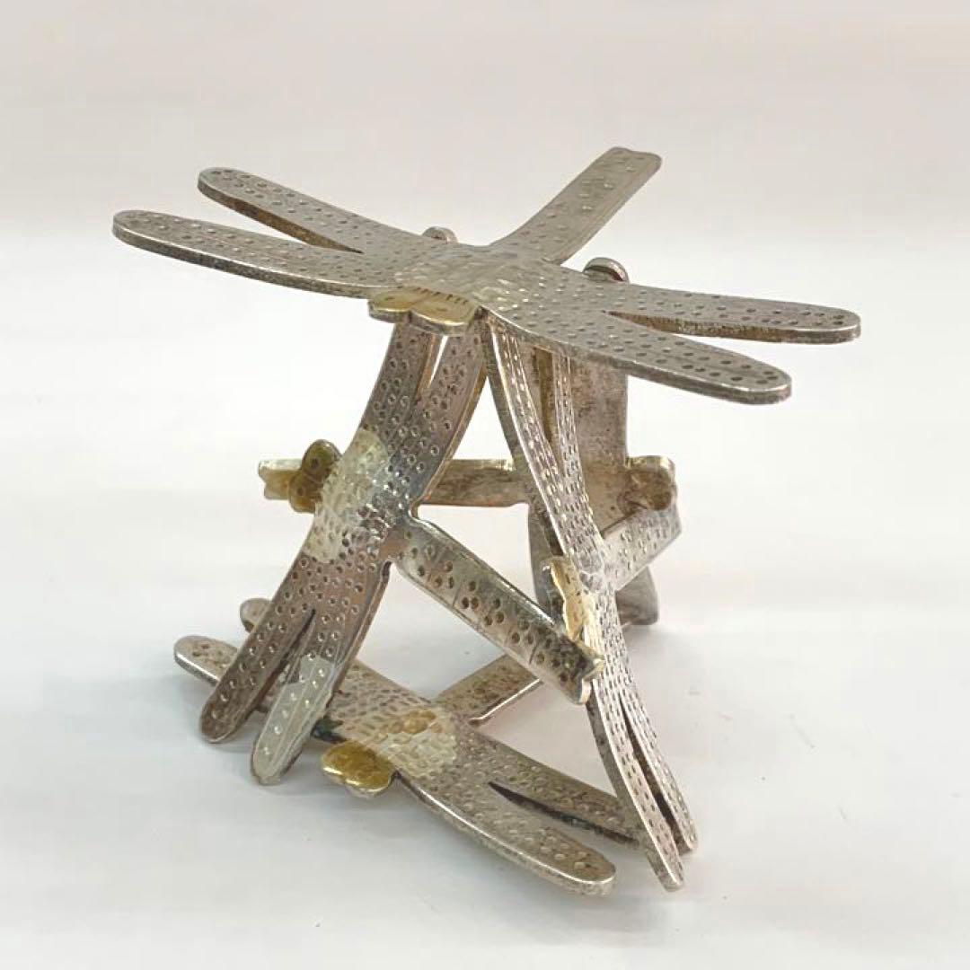 【蓋置　蜻蛉】金谷宗林　共箱