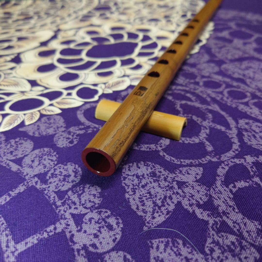 篠笛　五本調子　古典調　拭漆