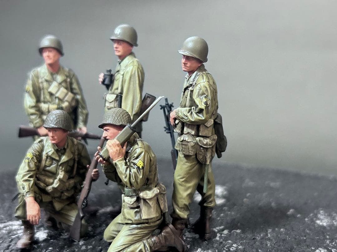 1/35 アメリカ偵察兵セット　塗装済み完成品　タミヤ