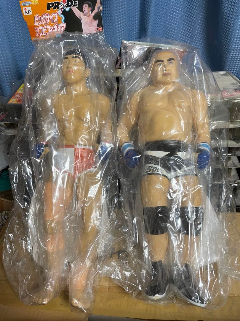PRIDE ビックサイズソフビ　桜庭和志&藤田和之　新品未開封