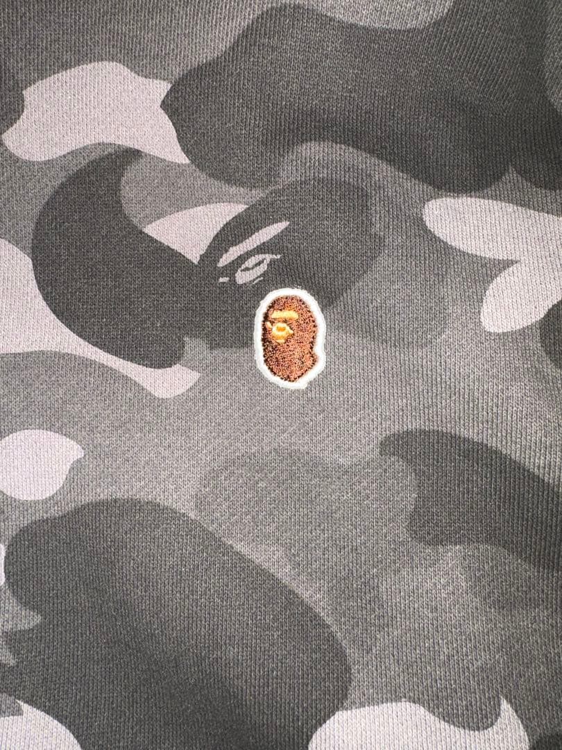 【極美品】A Bathing Ape 迷彩柄 ジップアップパーカー L