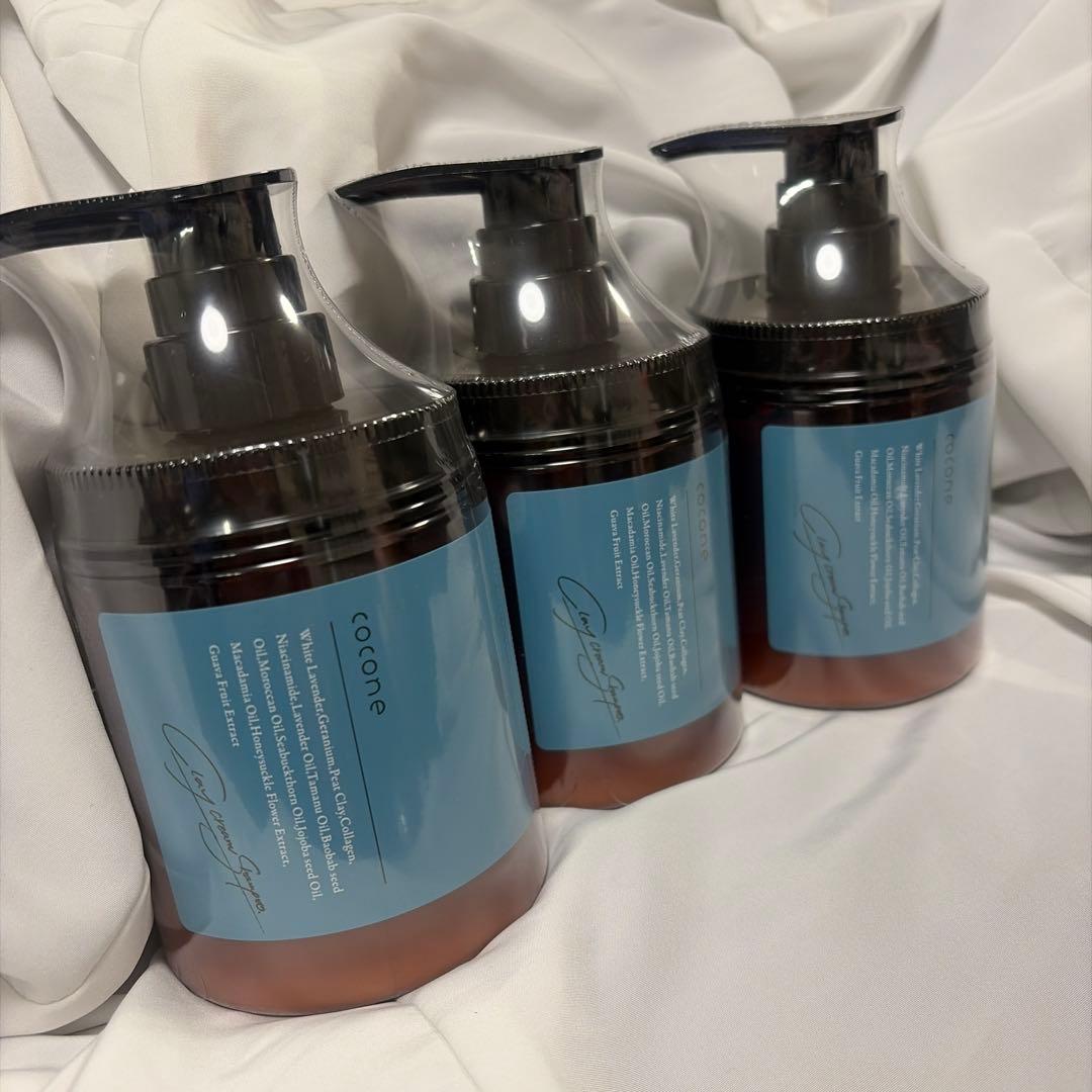 【新品未使用】Cocone ココネ クレイクリームシャンプー　リペア　4本セット