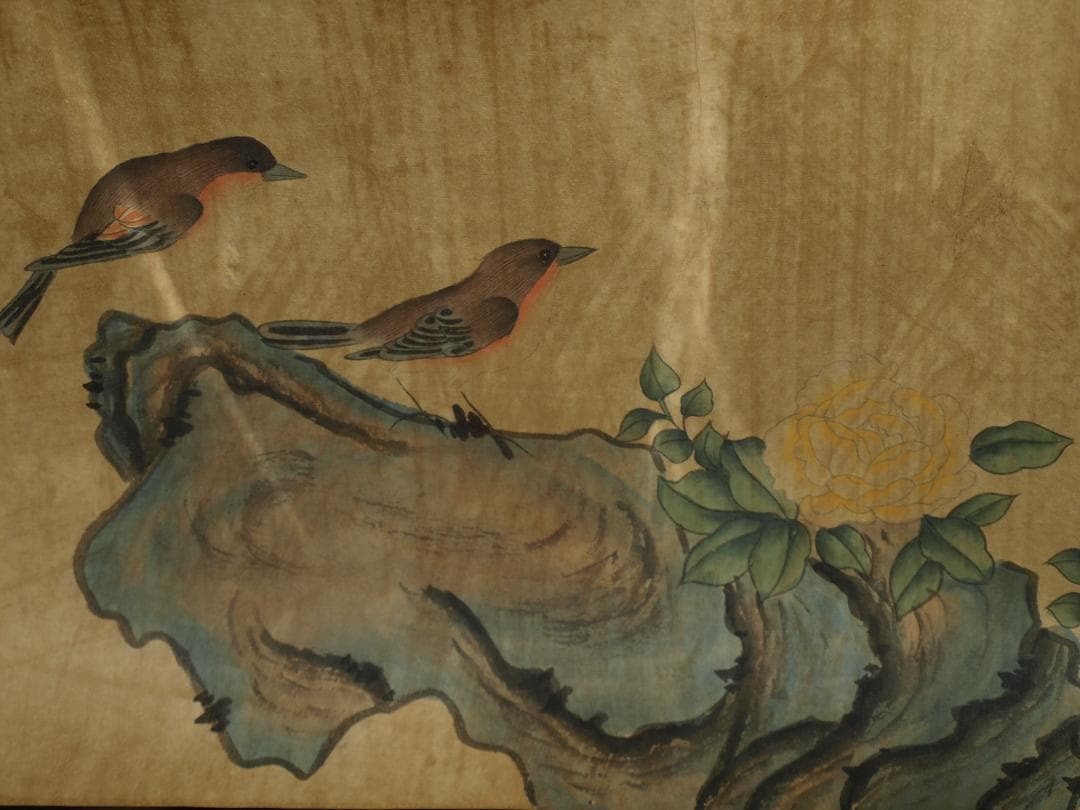 中国明時代の絵　激安骨董品　肉筆保証BD081A2-4