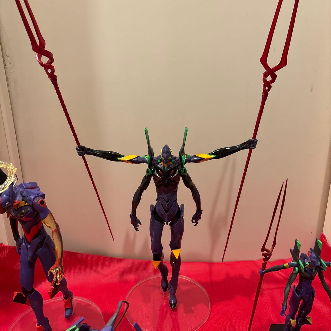 エヴァンゲリオン初号機および第13号機4体セット