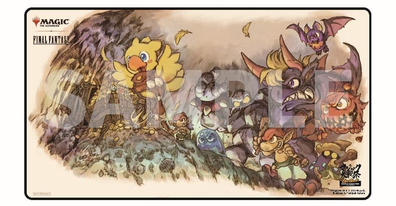 MTG マジック大戦祭 チョコボの不思議なダンジョン プレイマット