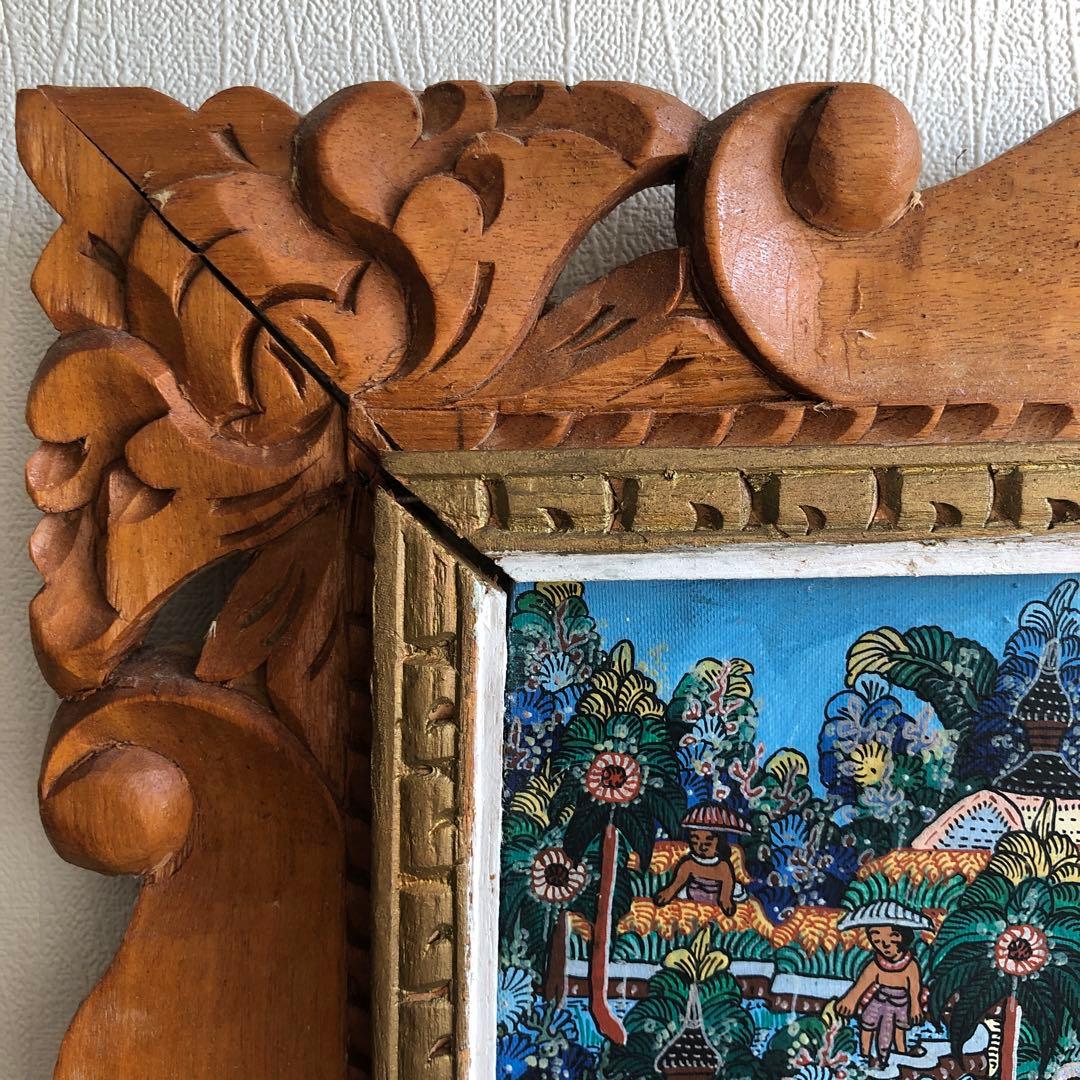 バリ絵画　ウブド　バリアート