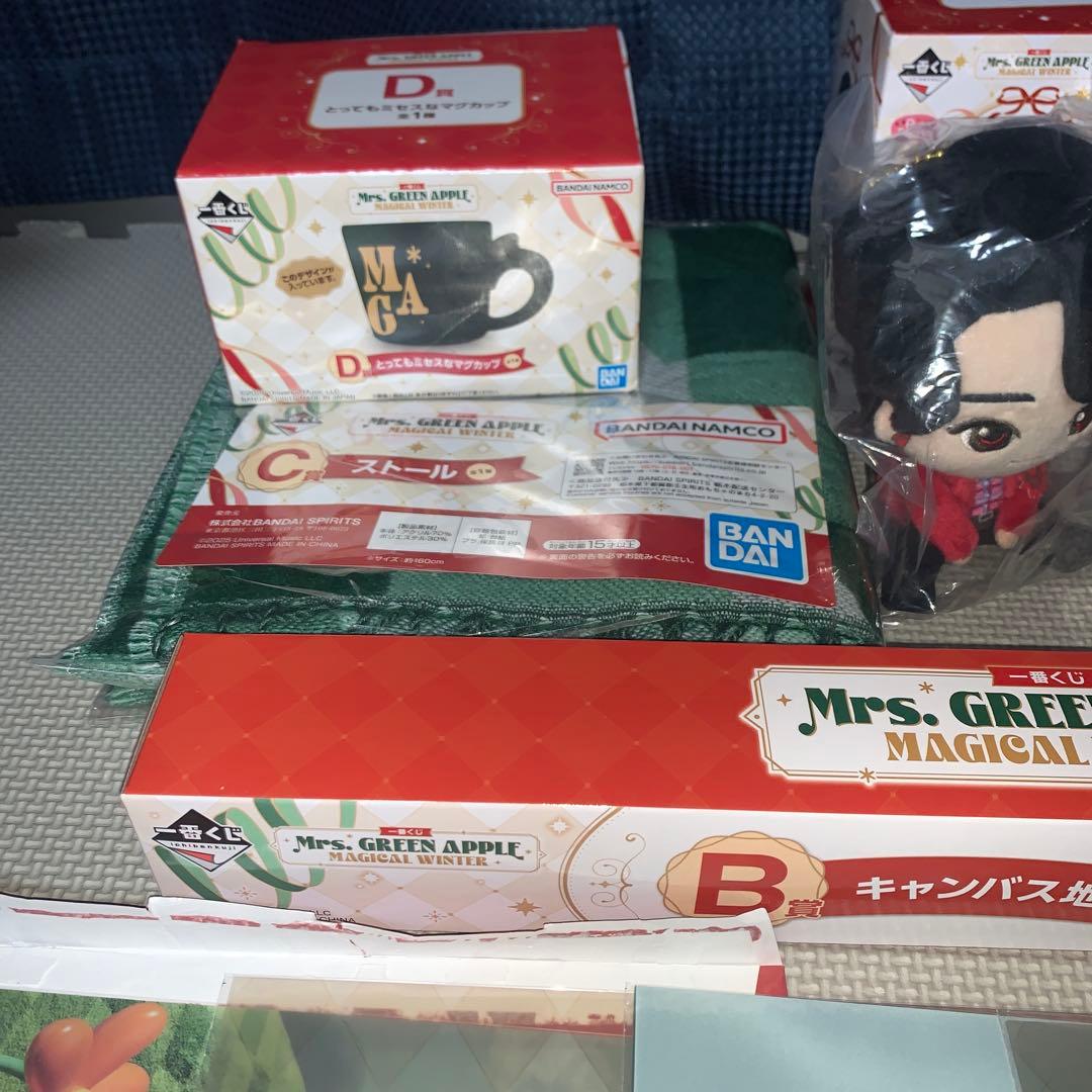 ミセス　一番くじ　A賞 コンプ　B賞 C賞 D賞 ラストワン賞　ドームライト