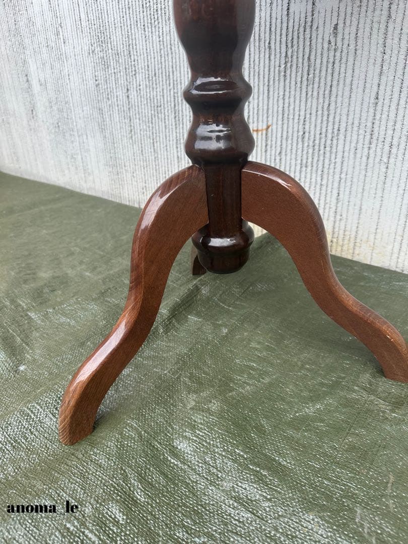 【サイドテーブル】イタリア　象嵌細工　花台　飾り台　インテリア◎