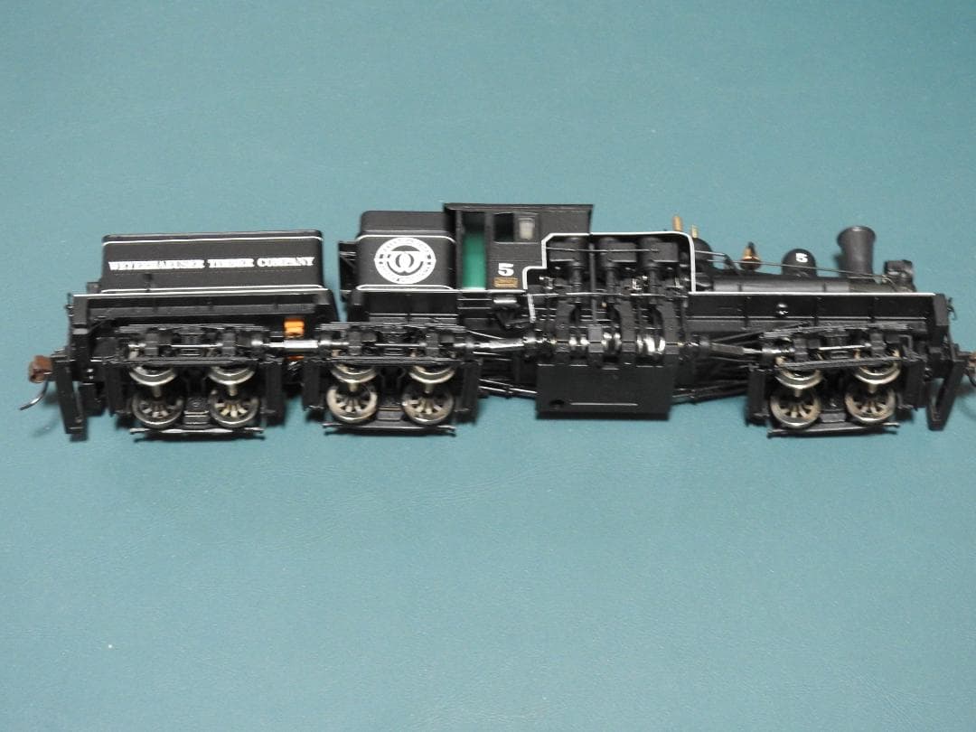 HOゲージ　80トン3トラック シェイ式蒸気機関車(バックマン)