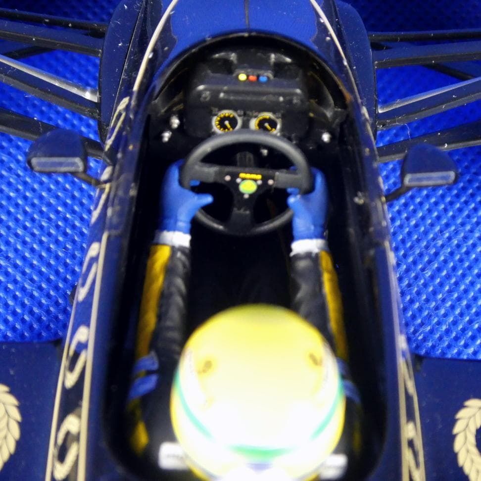 アイルトン・セナ★ロータスルノー９８T★１２★１９８６年★セナコレクション限定品