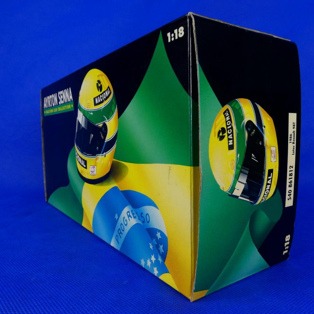アイルトン・セナ★ロータスルノー９８T★１２★１９８６年★セナコレクション限定品