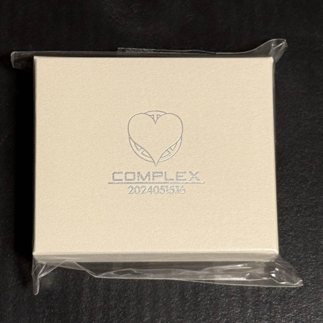 【おまけ付き】COMPLEX「日本一心」ピースハート・シルバーネックレス