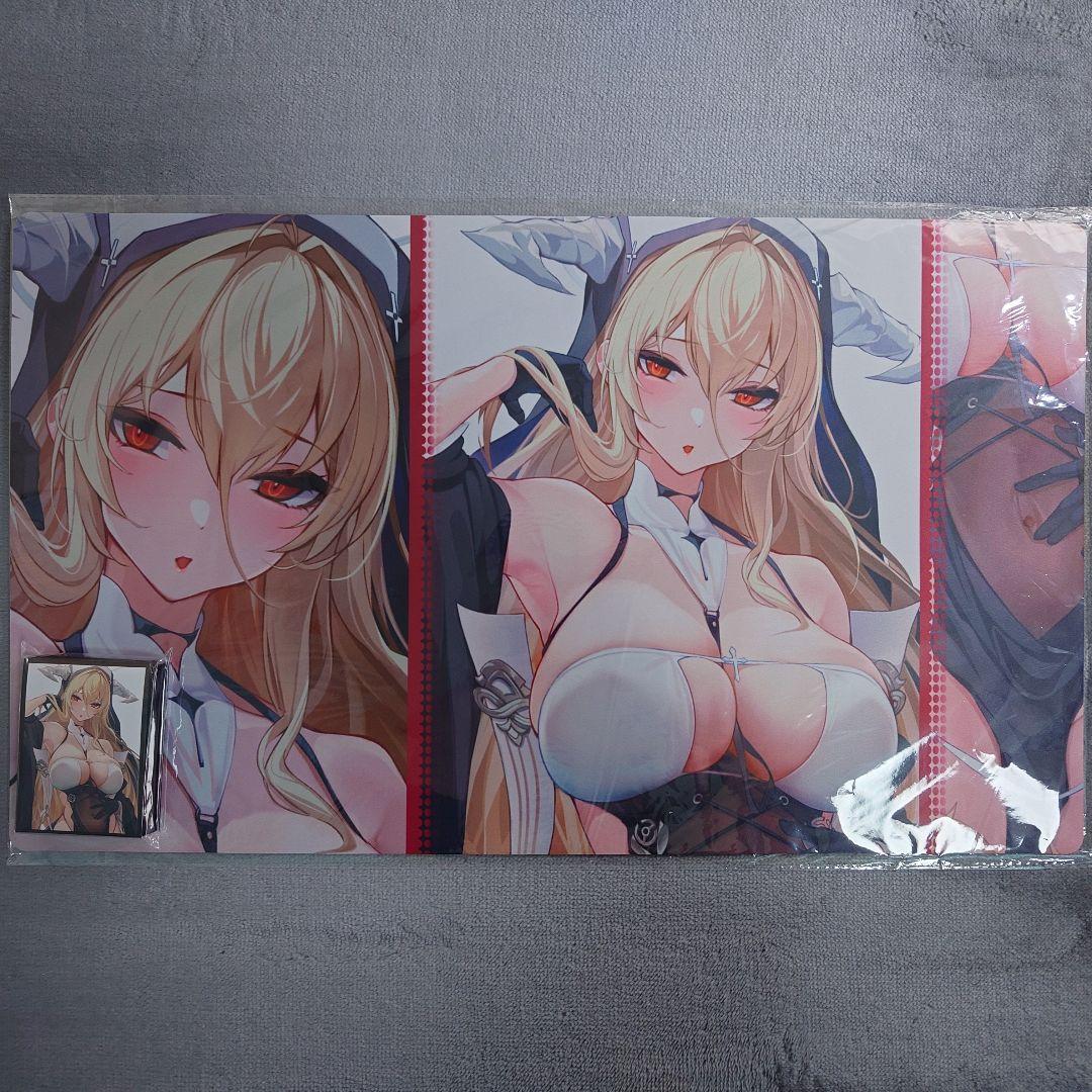 α1 アズールレーン シスター衣装&角 インプラカブル スリーブ&プレイマット