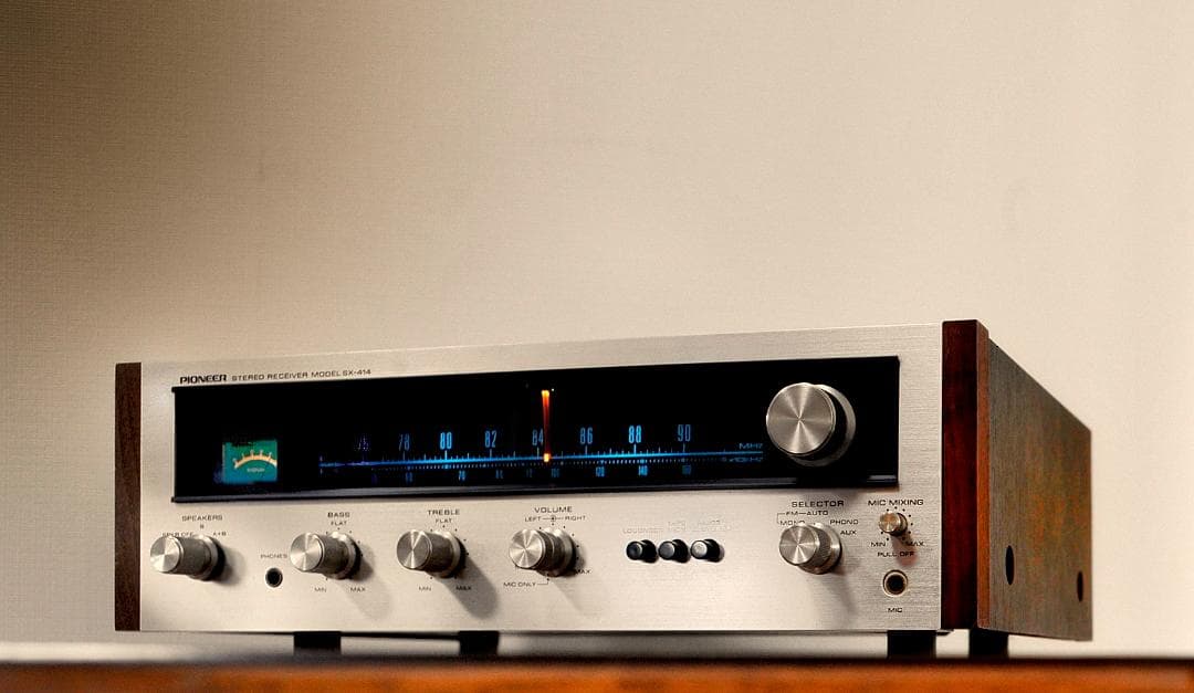 【来年度4月計画の福岡分移転のため処分価格】PIONEER SX-414 ♪