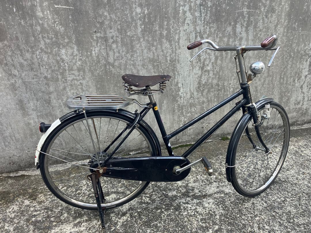 杉並区引取限定 FUJI 自転車 ロッドブレーキ 26インチ レトロ 昭和 フジ