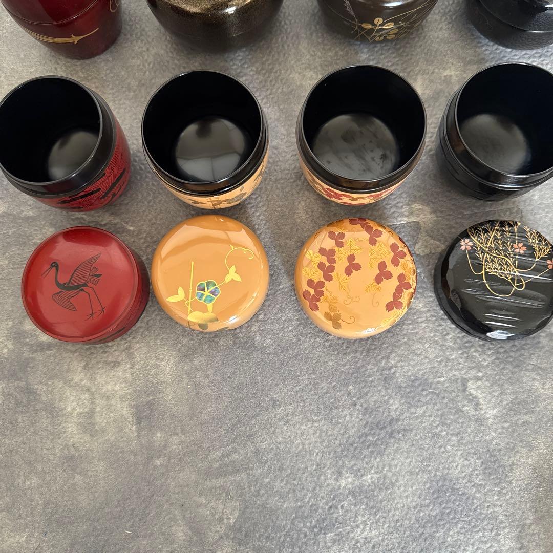 C*I様 茶道具 棗 蒔絵 12点 まとめ売り