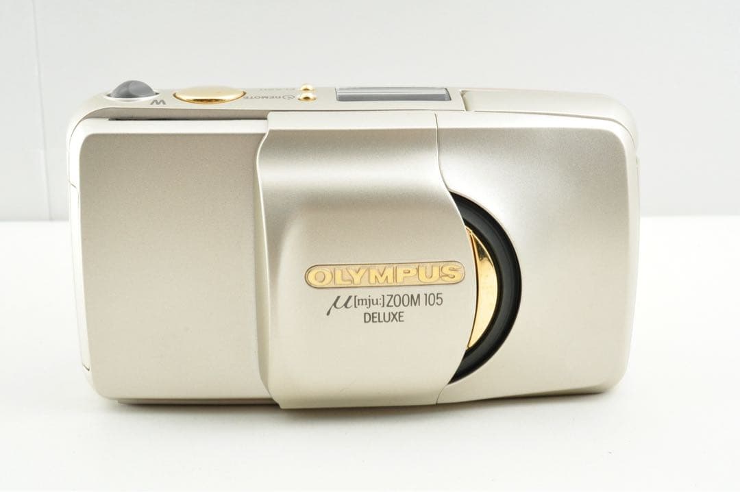 美品　OLYMPUS μ mju ZOOM 105 ミュー フィルムカメラ