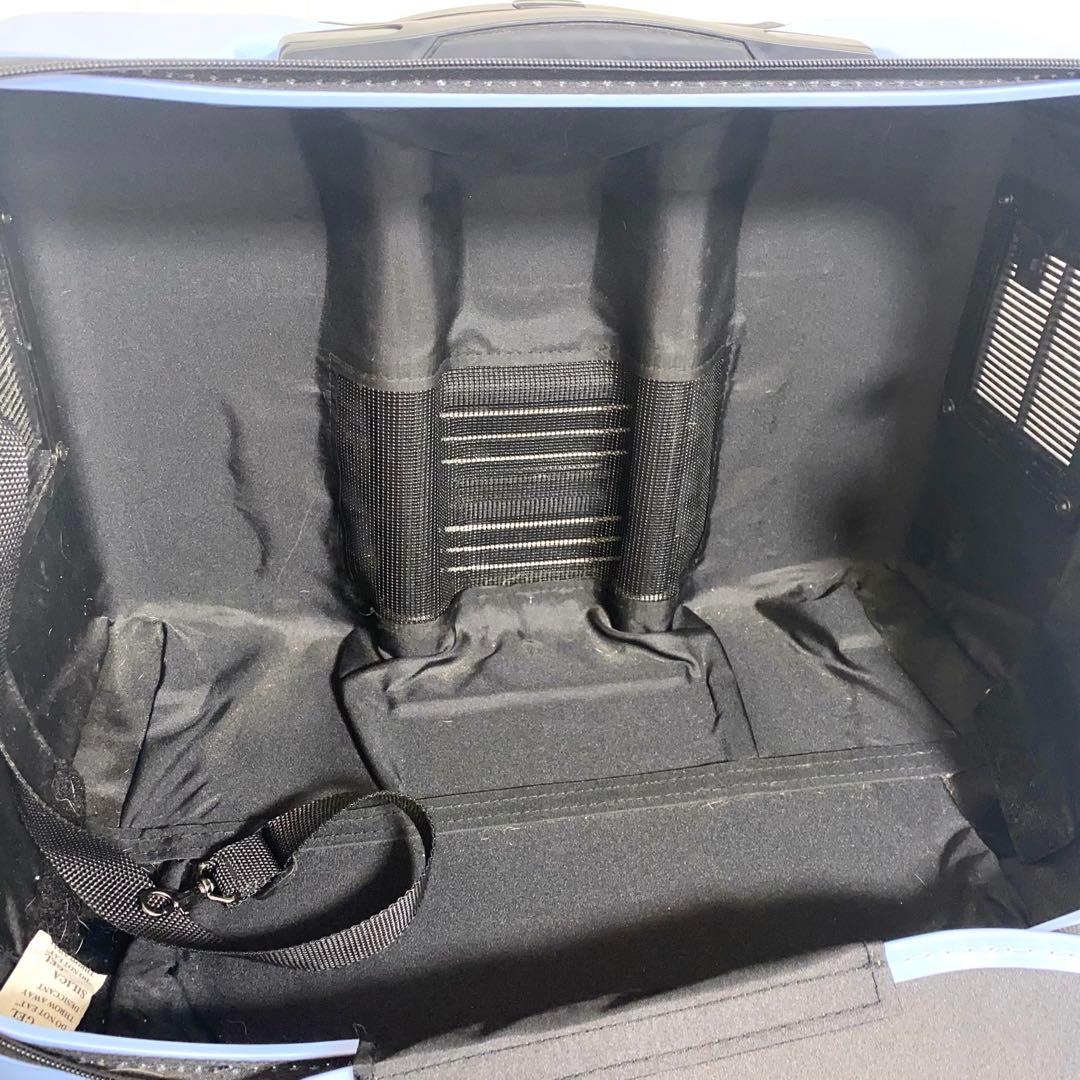 GEX ペット用キャリーバッグ OSOTOキャリーローラー スカイブルー