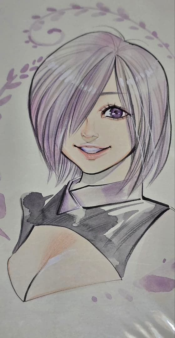 桃桃子（Peach Momoko）先生 FGO マシュ・キリエライト 原画