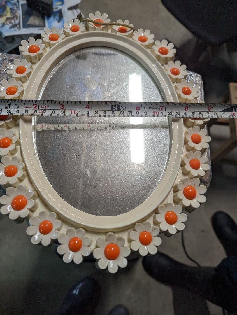 アンティーク　レトロ　鏡