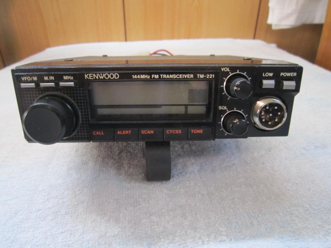 KENWOOD 144MHz FM TM-221S　 HI　40w機　現完動品