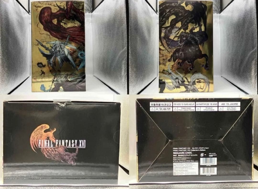 FF16コレクターズエディション　フェニックスVSイフリート　フィギュア