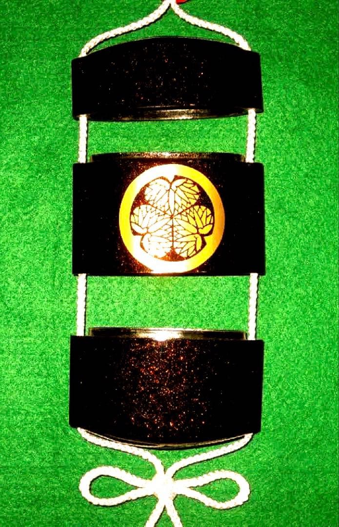 水戸黄門　印籠　三つ葉葵　德川家紋