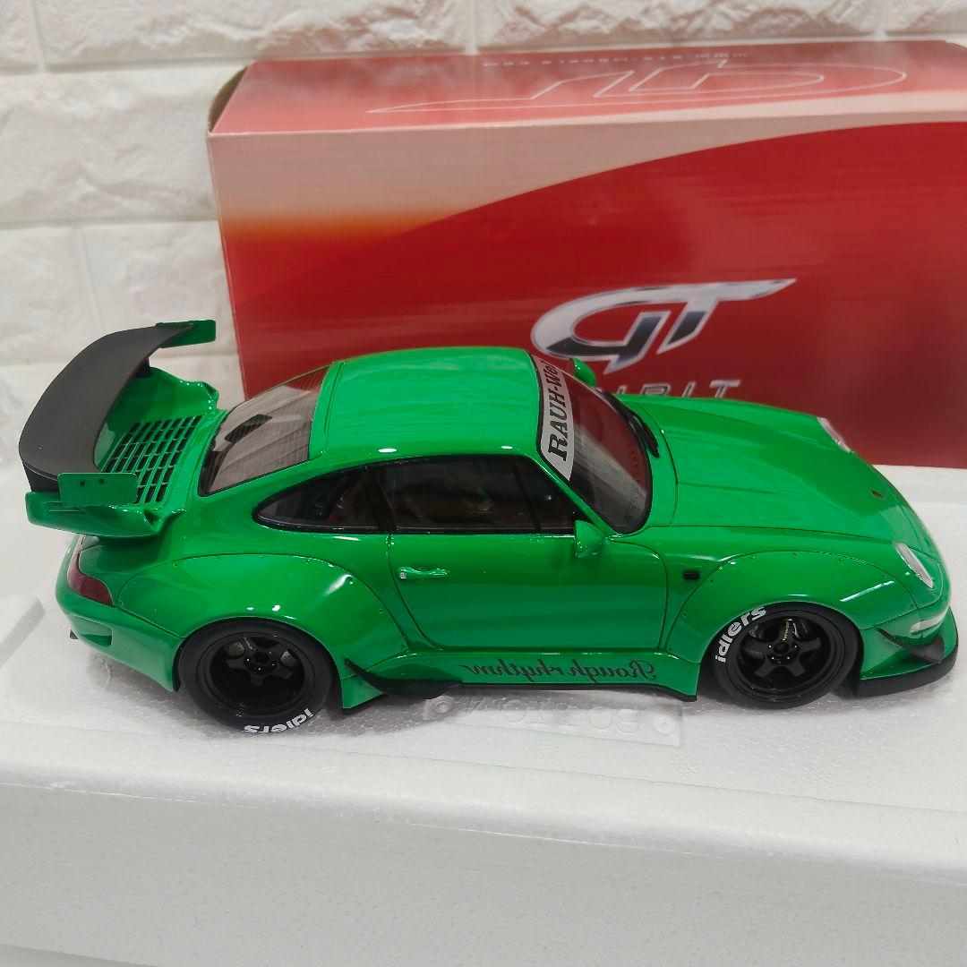 【希少】京商 RWB ポルシェ 993 1/18 2000台限定 グリーン