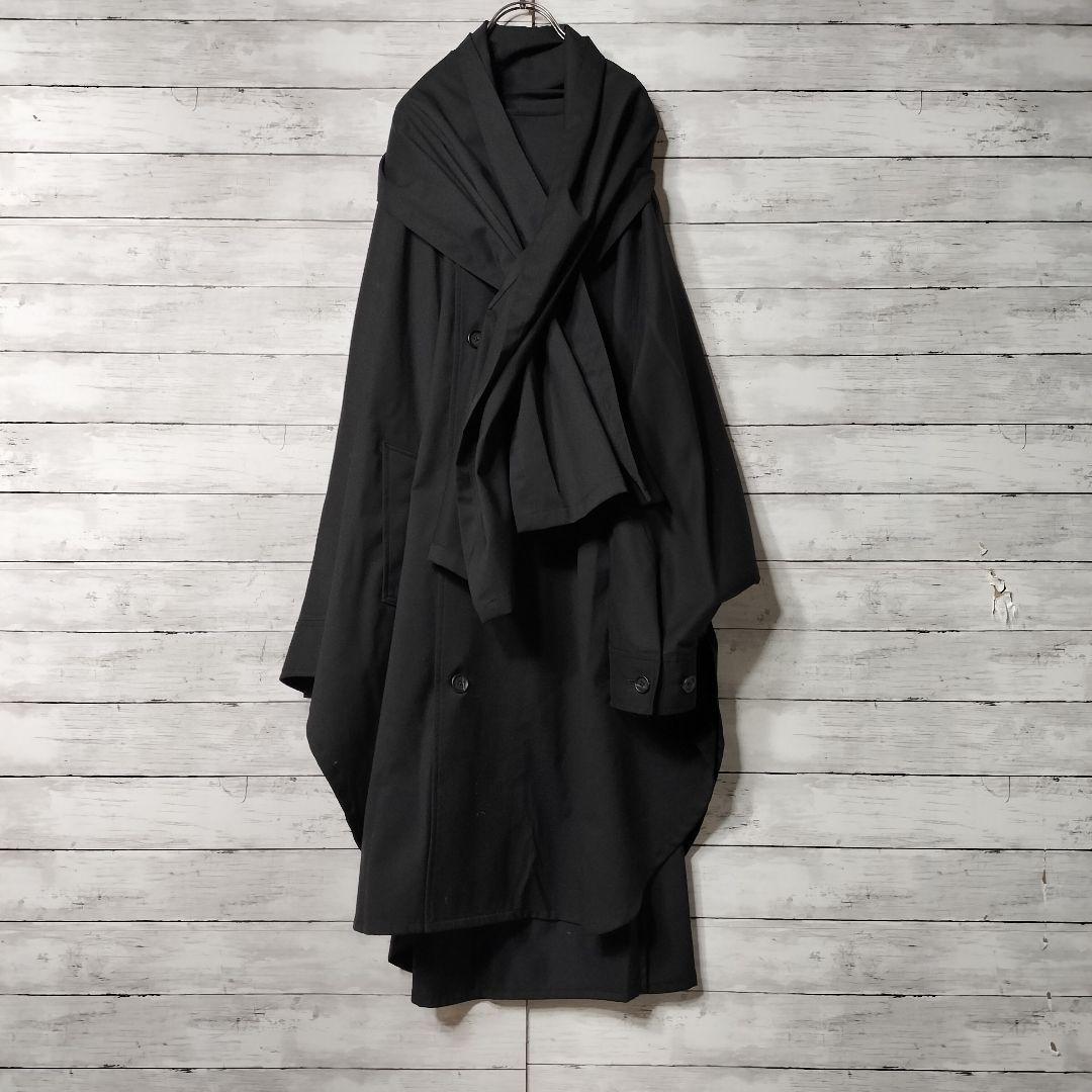 専用サイトヨウジヤマモト イカコート ポンチョコート マント ストール ウール