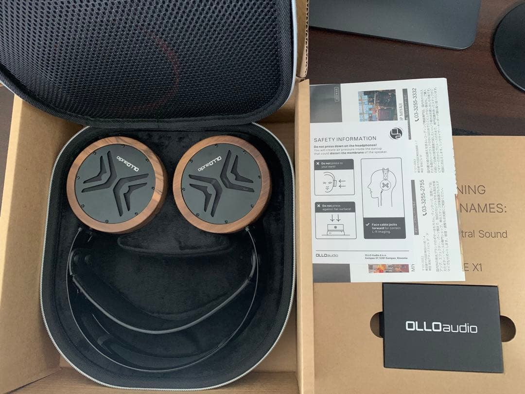 ヘッドホン OLLO AUDIO X1